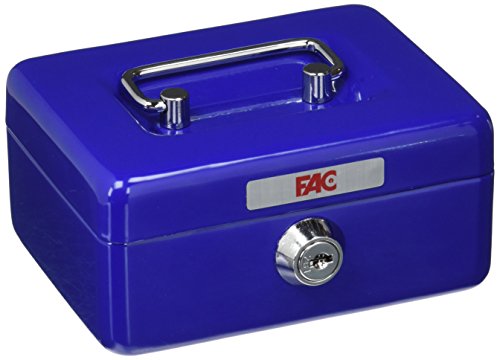 FAC 17002 - Geldkassette, Nummer 0, Farbe blau von Fac