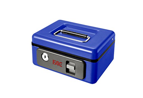 FAC 25003 - Geldkassette mit Taster, Nummer 1, Farbe blau von Fac
