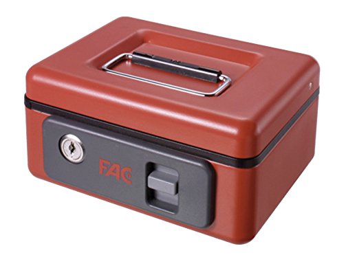 FAC 25014 - Geldkassette mit Taster, Nummer 4, Farbe rot von Fac