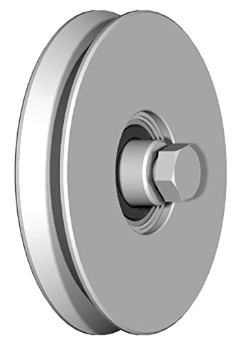 Keilrahmen in V-Form – Schraubachse Ø 140 – 2 Rollen von Fac