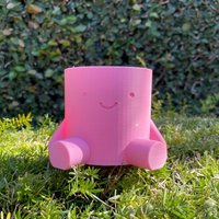Tubby Buddy Übertopf - Pink von FacePlanterCo