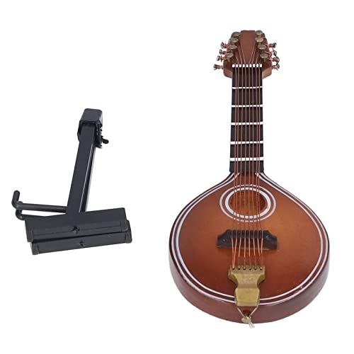 Mini-Mandoline-Instrument, 8-saitiges massives Mini-Mandoline-Universalmodell mit gepolstertem Griff von Faceuer