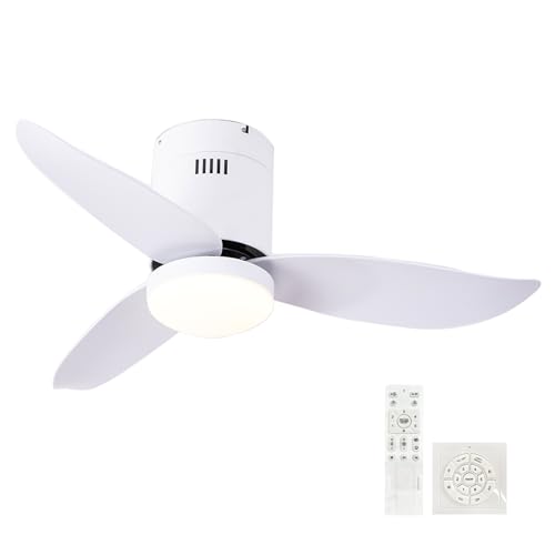 Fachae Hohe Windkraft Deckenlampe Mit Ventilator 6 Geschwindigkeiten 72w Led Lampe Mit Ventilator Leise Timer Deckenventilator Mit Lampe Geeignet Für Schlafzimmer Und Wohnzimmer Fachae Hohe Windkraft Deckenlampe Mit Ventilator 6 Geschwindigkeiten 72w Led Lampe Mit Ventilator Leise Timer Deckenventilator Mit Lampe Geeignet Für Schlafzimmer Und Wohnzimmer von Fachae