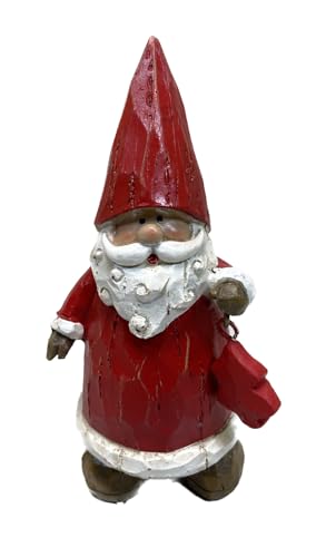 Fachhandel Plus DEKOFIGUR Weihnachtsmann mit Weihnachtsbaum Weihnachtsdeko Holzschnitt-Optik Fachhandel Plus DEKOFIGUR Weihnachtsmann mit Weihnachtsbaum Weihnachtsdeko Holzschnitt-Optik von Fachhandel Plus