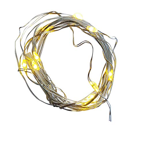 Fachhandel Plus Micro LED Draht Lichterkette mit 20 LED´s Timerfunktion Indoor Batteriebetrieb Fachhandel Plus Micro LED Draht Lichterkette mit 20 LED´s Timerfunktion Indoor Batteriebetrieb von Fachhandel Plus