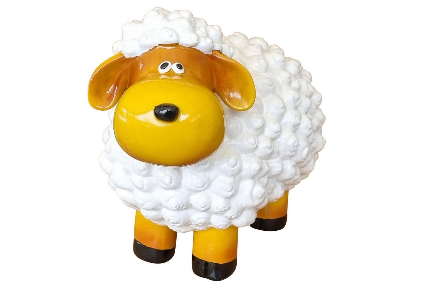 Fachhandel Plus Tierfigur Lustige Tierdeko Schaf klein bunt versch. Farben auswählbar (1 St), Charmante Tierfigur von Fachhandel Plus