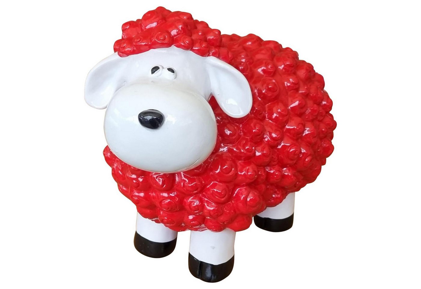 Fachhandel Plus Tierfigur Lustige Tierdeko Schaf klein bunt versch. Farben auswählbar (1 St), Charmante Tierfigur von Fachhandel Plus