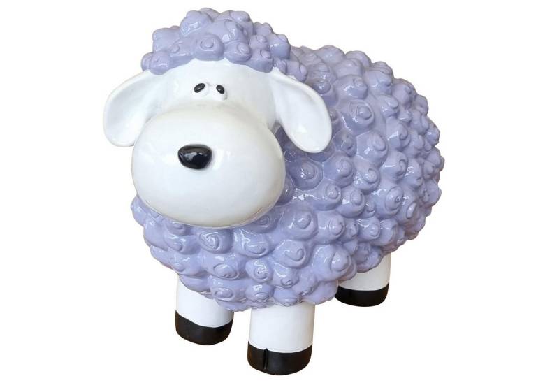 Fachhandel Plus Tierfigur Lustige Tierdeko Schaf klein bunt versch. Farben auswählbar (1 St), Charmante Tierfigur von Fachhandel Plus
