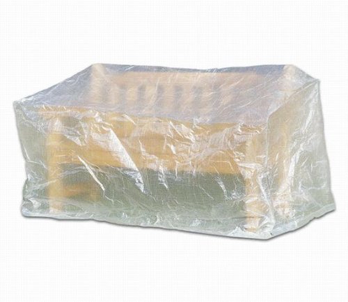 Fachhandel Plus Schutzhülle Gartenbank Mellum EuroLine 160 × 75 × 78 cm – wetterfeste Bankhülle aus PE-Gewebe, Wasserabweisende Abdeckung für 3-Sitzer Gartenbank von Fachhandel Plus