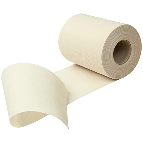 Sensalux Tischläufer, Tischband, stoffähnliches Vlies, Standard 100 by Oeko-TEX® - Klasse I Zertifiziert, 15cm x 25m, Creme von Sensalux