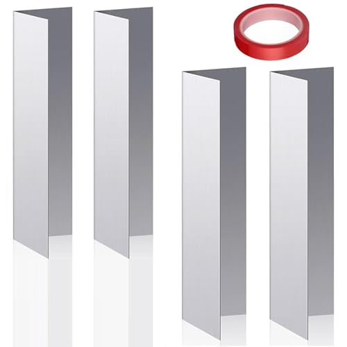 4 Stück stabile Metall-Garagentor-Sperre, wetterfeste Dichtungsstreifen mit einfachen Installations-Designs, für den täglichen Gebrauch 4 Stück stabile Metall-Garagentor-Sperre, wetterfeste Dichtungsstreifen mit einfachen Installations-Designs, für den täglichen Gebrauch von FackLOxc