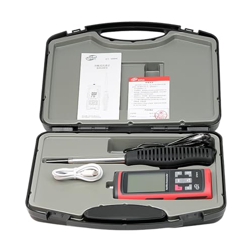Advanced Anemometer Luftströme Geschwindigkeitsmessgerät Mit Echter Zeiten Und Volumes Display Für Den Gebrauch Von Zuhause Und Außenbereich Advanced Anemometer Luftströme Geschwindigkeitsmessgerät Mit Echter Zeiten Und Volumes Display Für Den Gebrauch Von Zuhause Und Außenbereich von FackLOxc