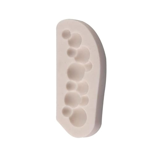 FackLOxc Silikonform für Fondant, Halbkugel, Kuchendekoration, Schokolade, Süßigkeiten, Backutensilien, halbrunde Silikonform für Harz von FackLOxc