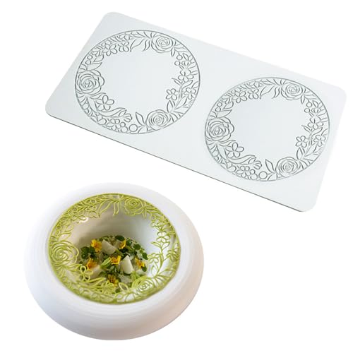 Blattzweigmuster Schnürsenkel Mattenkuchen Fondants Gebäck Silikone Formen Fondants Impression Mattenkuchen Dekorieren Vorräte von FackLOxc