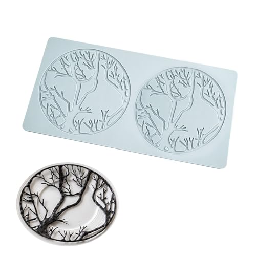 Blattzweigmuster Schnürsenkel Mattenkuchen Fondants Gebäck Silikone Formen Fondants Impression Mattenkuchen Dekorieren Vorräte von FackLOxc