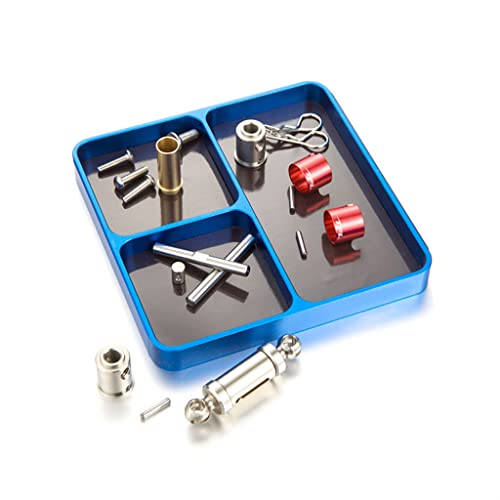 Blue & Yellow Pad Tablett Storage Box Mobile Reparaturbox Schraube Matte Magnetschale Schraubenschrauben Muttern Tablett Blue & Yellow Pad Tablett Storage Box Mobile Reparaturbox Schraube Matte Magnetschale Schraubenschrauben Muttern Tablett von FackLOxc