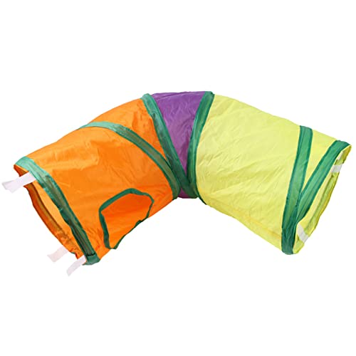 FackLOxc Cats Tunnelrohr Kätzchen L Form Tunnel Interactive Toy Peek Loch Für Frettchenkaninchen Bewahren PET Von Langeweile von FackLOxc