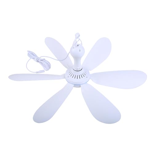 FackLOxc 6Blades 20 "Deckenventilator 5.5x2 1 Mm Stumm Elektrische Hängeventilator Für Esszimmer Schlafzimmer Mit 2 9 M Stromkabel Ohne Schalter FackLOxc 6Blades 20 "Deckenventilator 5.5x2 1 Mm Stumm Elektrische Hängeventilator Für Esszimmer Schlafzimmer Mit 2 9 M Stromkabel Ohne Schalter von FackLOxc