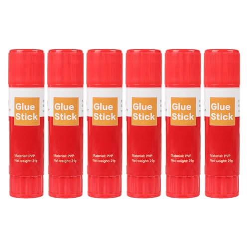 FackLOxc 6pcs 3D Drucker Klebstöcke PVP Feststockstäbchen Für Heißbett Plattform Glasscheibe Einfach Entfernen Von 3D Druckerteilen von FackLOxc