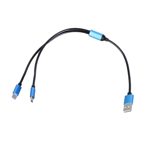 FackLOxc Doppel Typ C Splitterkabel USB A Zu Typ C Erweiterung Zum Zwei Geräte Gleichzeitig Mit 1 Datenanschluss Typ A Bis Zum Typ C C Kabel FackLOxc Doppel Typ C Splitterkabel USB A Zu Typ C Erweiterung Zum Zwei Geräte Gleichzeitig Mit 1 Datenanschluss Typ A Bis Zum Typ C C Kabel von FackLOxc