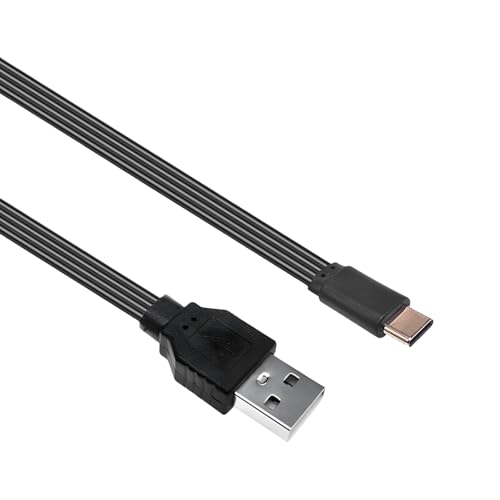 FackLOxc Flexibler USB Zum Typ C Datenkabel Schnelles Ladekabel Smartphones Netzteil Der Versorgungsdraht 480 Mbit/S Datenübertragungslinie Schwarz FackLOxc Flexibler USB Zum Typ C Datenkabel Schnelles Ladekabel Smartphones Netzteil Der Versorgungsdraht 480 Mbit/S Datenübertragungslinie Schwarz von FackLOxc