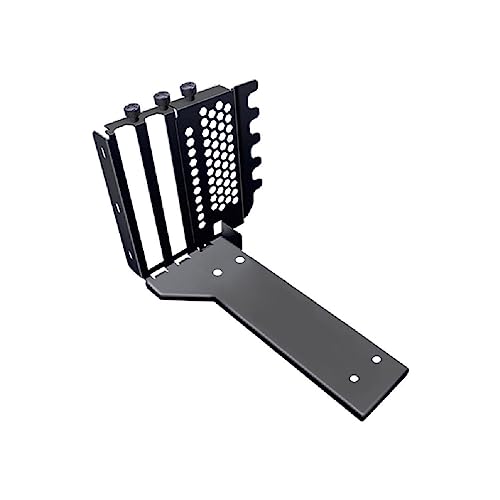 FackLOxc Neue Riser PCI E X16 ATX Grafikkarte Vertikale Halterung GPU Halter + GEN4/3 PCIE 4.0/3.0 16X Riser Extender Kabel 25 cm von FackLOxc