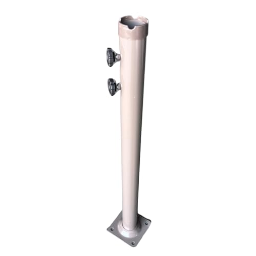 FackLOxc Hochleistungs Eisen Regenschirm Basiszylinder Stabile Unterstützung Easy Installation Deck Shade Basis Für Den Hinterhof Und Kommerziellen Gebrauch von FackLOxc