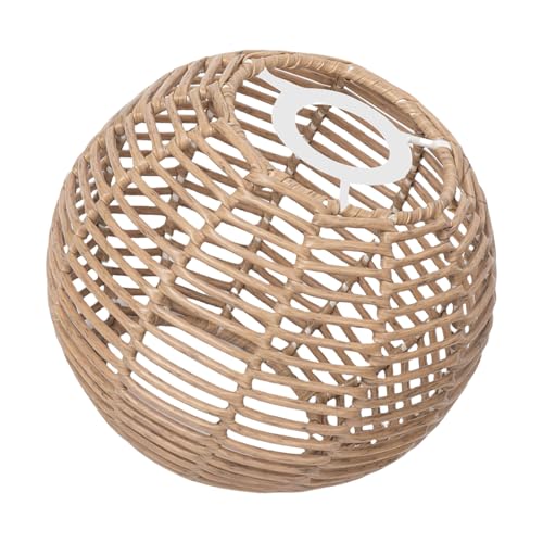 FackLOxc Künstlerische Rattan Lampenschirme Einzigartige Kunstlampenschirme Die Für Raum Und Essbereiche Geeignet Sind Die Tradition Mit Der Moderne Vermischen von FackLOxc