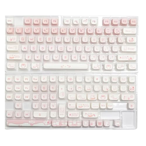 FackLOxc Mechanische Tastaturschlüsselkaps 134pcs Schöne Kätzchenparty Theme KeyCap Vollessatz Mao Hails Bequemes Tippen FackLOxc Mechanische Tastaturschlüsselkaps 134pcs Schöne Kätzchenparty Theme KeyCap Vollessatz Mao Hails Bequemes Tippen von FackLOxc