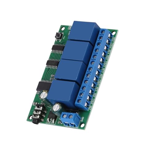 FackLOxc Multifunktionales 4-Kanal DTMF Relais Steuermodul DTMF Tonsignale Decodierungsrelais Mit Anpassbarem Befehlsmodul von FackLOxc