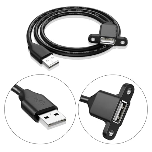 FackLOxc USB 2.0 Verlängerungskabel Mit Männlichem Bis Weiblich von FackLOxc
