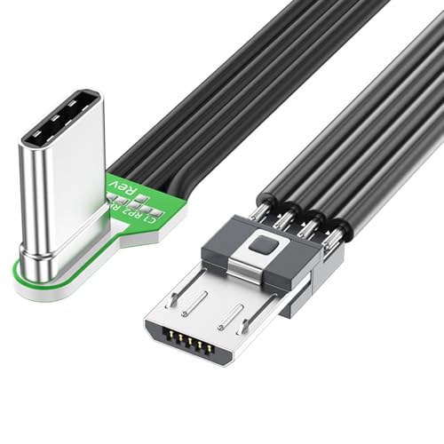 FackLOxc USB C Zu USB 5Pin Kabelwinkeladapter Zum Lade Und Datenkabel von FackLOxc