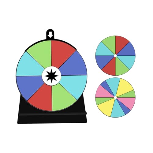 FackLOxc Wiederbeschreibbarer Lotterie-Spinner mit sicherem Klebeboden für Wandtisch-Installation, reibungsloser Drehmechanismus, Partyspiel-Spinner FackLOxc Wiederbeschreibbarer Lotterie-Spinner mit sicherem Klebeboden für Wandtisch-Installation, reibungsloser Drehmechanismus, Partyspiel-Spinner von FackLOxc