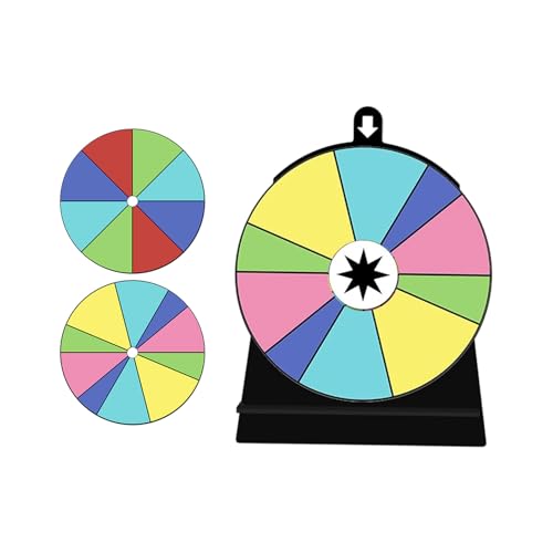 FackLOxc Wiederbeschreibbarer Lotterie-Spinner mit sicherem Klebeboden für Wandtisch-Installation, reibungsloser Drehmechanismus, Partyspiel-Spinner FackLOxc Wiederbeschreibbarer Lotterie-Spinner mit sicherem Klebeboden für Wandtisch-Installation, reibungsloser Drehmechanismus, Partyspiel-Spinner von FackLOxc