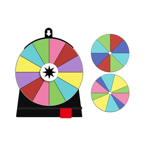 FackLOxc Wiederbeschreibbarer Lotterie-Spinner mit sicherem Klebeboden für Wandtisch-Installation, reibungsloser Drehmechanismus, Partyspiel-Spinner FackLOxc Wiederbeschreibbarer Lotterie-Spinner mit sicherem Klebeboden für Wandtisch-Installation, reibungsloser Drehmechanismus, Partyspiel-Spinner von FackLOxc