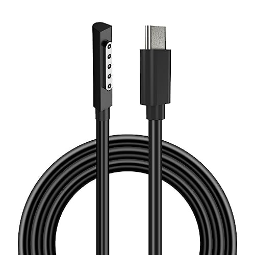 FackLOxc to USB C Magnetisches Ladekabel Für 1 2RT Laptops Tragbares Ladegerät Ersatzkabel von FackLOxc