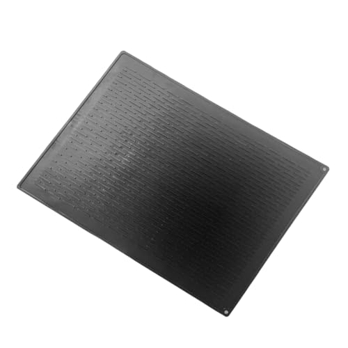 Flexible Abtropfmatte aus Silikon, Küchenabtropfmatte, multifunktionales Abtropfgestell, Obst- und Gemüseabfluss-Pad von FackLOxc