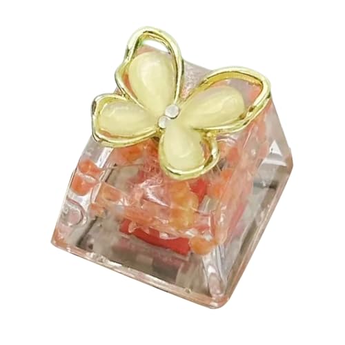 Floral Butterfly Keycap with Rotating Feature for Mechanical Keyboards Epoxy Craftsmanship Backlight Keycap Floral Butterfly Keycap with Rotating Feature for Mechanical Keyboards Epoxy Craftsmanship Backlight Keycap von FackLOxc
