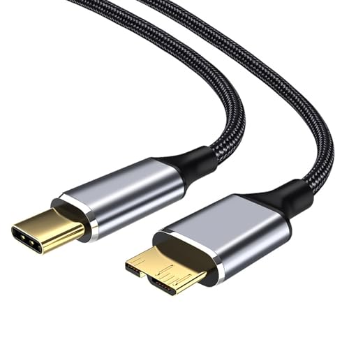 Geben Sie C To Microb Fastdaten Ladeanschlüssekabel Mit Einer Übertragungsrate Von 5 Gbit/S Für Festplatten Und Mobile Geräte Geben Sie C To Microb Fastdaten Ladeanschlüssekabel Mit Einer Übertragungsrate Von 5 Gbit/S Für Festplatten Und Mobile Geräte von FackLOxc