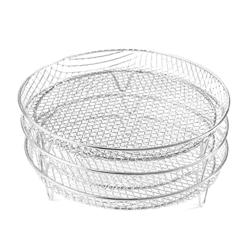 Mehrschichtige Grillständer Air Fryers Stapelbare Rack Edelstahl Dehydrator Racks Grillständer Für Restaurantküche Mehrschichtige Grillständer Air Fryers Stapelbare Rack Edelstahl Dehydrator Racks Grillständer Für Restaurantküche von FackLOxc