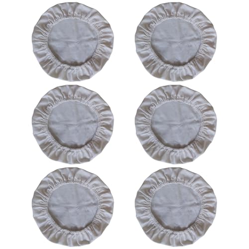 Set Von 6 Ungebleichten Baumwollschalenabdeckungen Stabile Elastizitätsschalenabdeckungen Für Den Täglichen Gebrauch In Küche Und Picknicks von FackLOxc