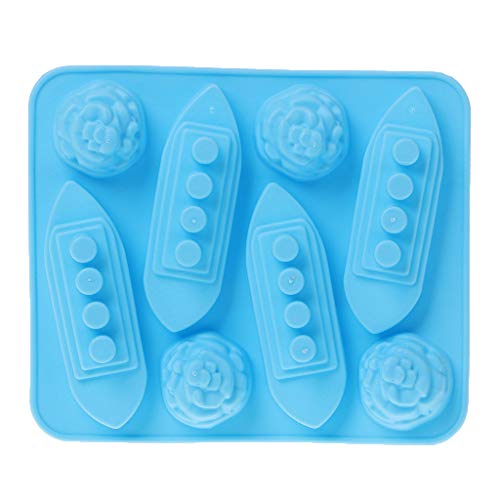 Silikon-Eiswürfelformen, Titanic-Form, für Party-Getränke, Eiswürfelform, Silikonform von FackLOxc