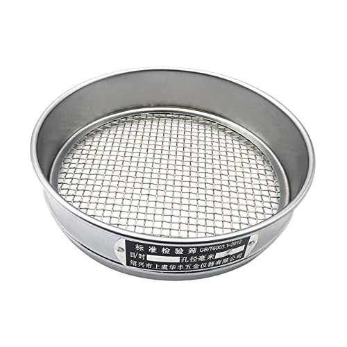 Standard Labor-Testsieb 304 Filtergitter Chroming Rahmen Inspektion Pharmacopeia Sieb 20cm 4 60 Mesh von FackLOxc