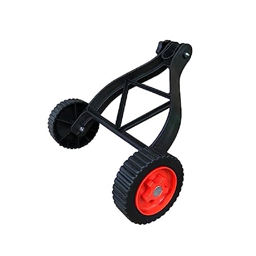Verstellbare Räder Stützräder Hilfsrad Trimmer Aufsatz für Akku-Rasentrimmer für komfortable Rasenpflege Stützräder von FackLOxc