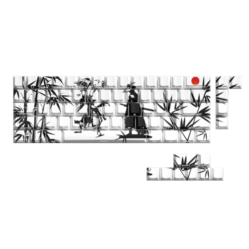 Wuxia 64/74 Tasten Seitendruck, durchscheinende Tastenkappen, Originalhöhe, Sublimationsdruck, Hintergrundbeleuchtung, Tastenkappe für mechanische Tastatur Wuxia 64/74 Tasten Seitendruck, durchscheinende Tastenkappen, Originalhöhe, Sublimationsdruck, Hintergrundbeleuchtung, Tastenkappe für mechanische Tastatur von FackLOxc