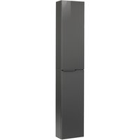 FACKELMANN Hochschrank »LUNA«, Anthrazit, 2 Türen, BxHxT: 30 x 162 x 16,8 cm - grau FACKELMANN Hochschrank »LUNA«, Anthrazit, 2 Türen, BxHxT: 30 x 162 x 16,8 cm - grau von Fackelmann