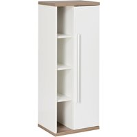 FACKELMANN Midischrank, BxHxT: 42 x 106 x 32 cm - weiss von Fackelmann