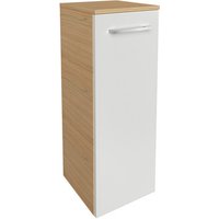 FACKELMANN Midischrank »B.style«, links, Sandeiche/weiss, 1 Tür, BxHxT: 30,2 x 82,6 x 32 cm FACKELMANN Midischrank »B.style«, links, Sandeiche/weiss, 1 Tür, BxHxT: 30,2 x 82,6 x 32 cm von Fackelmann