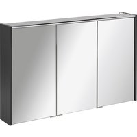 FACKELMANN Spiegelschrank »DENVER«, BxHxT: 110 x 68,3 x 16 cm, 6000 K, kaltweiß, 11W - grau FACKELMANN Spiegelschrank »DENVER«, BxHxT: 110 x 68,3 x 16 cm, 6000 K, kaltweiß, 11W - grau von Fackelmann