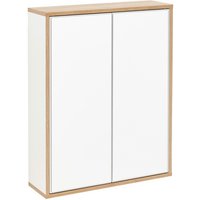 FACKELMANN Spiegelschrank »FINN«, weiss, 2 Türen, BxHxT: 60 x 75 x 20,3 cm - grau FACKELMANN Spiegelschrank »FINN«, weiss, 2 Türen, BxHxT: 60 x 75 x 20,3 cm - grau von Fackelmann